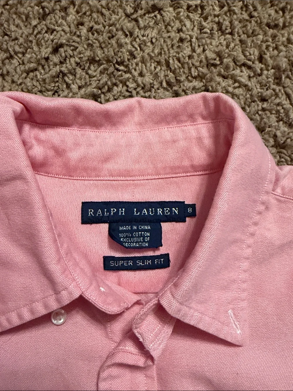 Ralph Lauren classic button